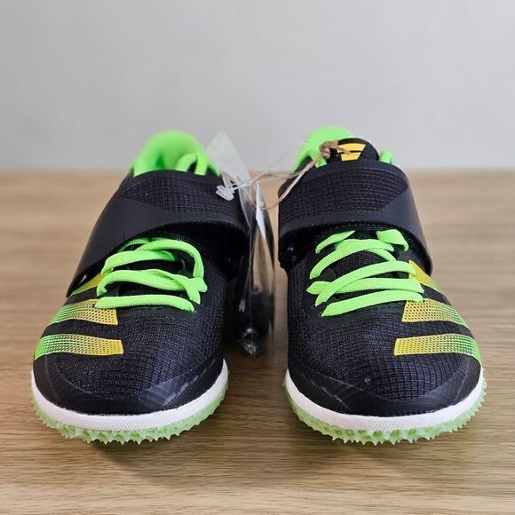 Adidas Adizero HJ High Jump Track & Field Shoe Spikes Men's 5 Black Green GY8397 - Picture 3 of 15